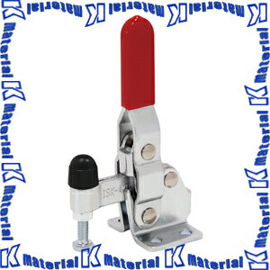 【P】【代引不可】【個人宅配送不可】育良精機 ISK-40A0 下方押え型 トグルクランプ 垂直ハンドル 31312 [IKR1038]