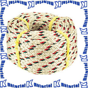 【代引不可】【受注生産品】JEFCOM ジェフコム DPR-185 ロープ テトロンロープ φ18×50m DENSAN デンサン [JEF0200]