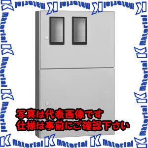 【P】【代引不可】【個人宅配送不可】河村（カワムラ） 引込計器盤用キャビネット MI MI 303-2P[KWM026100](4)