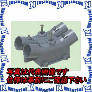 乐天商城 - 【P】未来工業 MFSE-22W2 10個 ダブル送りエンド 4方出 エコノミータイプ PFS管22用 ベージュ [MR06114-10]