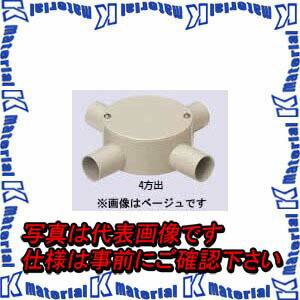 未来工業 PVM16-4M 1個 露出用丸形ボックス [MR10698]