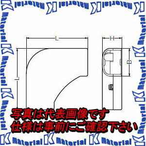 【P】未来工業 MDM-70T 1個 モールダクト付属品 ダクト曲ガリ 70型用 チョコレート [MR05241]