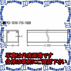 樂天商城 - 【代引不可】【個人宅配送不可】 【送料無料ライン対象外商品】 未来工業 PD-1020 1本 プラスチックダクト 1020型 2m グレー [MR09598]