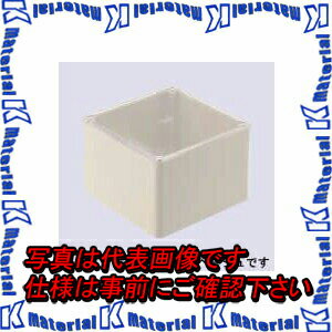 【P】【代引不可】【個人宅配送不可】【受注生産品】未来工業 CPVP-1010 1個 プールボックス 正方形 透..