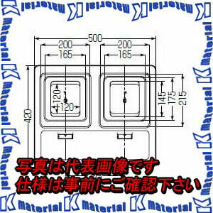 【P】未来工業 WP-3WG 1個 電力量計ボックス 化粧ボックス グレー [MR16451]