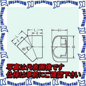 【P】未来工業 GKK-80T 1個 ダクトコーナー45゜ 80型用 チョコレート [MR03930]