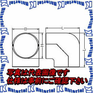 【P】未来工業 GUM-80T 1組 スッキリフロート ダクト曲ガリ 80型用 チョコレート [MR04154]