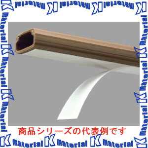 【P】マサル工業 テープ付 ニュー・エフモール木目色 2号 1m SFT268 シタン 10本入 [34059-10]