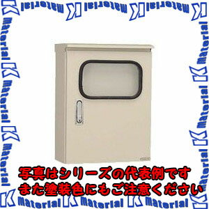 【代引不可】【個人宅配送不可】日東工業 SORM25-56A (ステンレスBOX ステンレス窓付屋外用制御盤キャ..