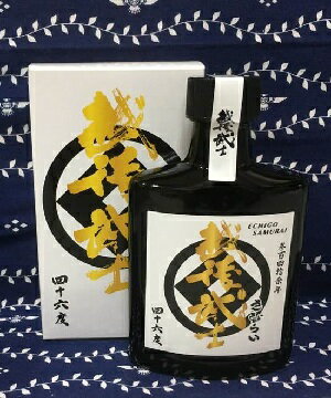 越後武士さむらい180ml【46度】【新潟地酒カップ飲み比べポケットボトル】