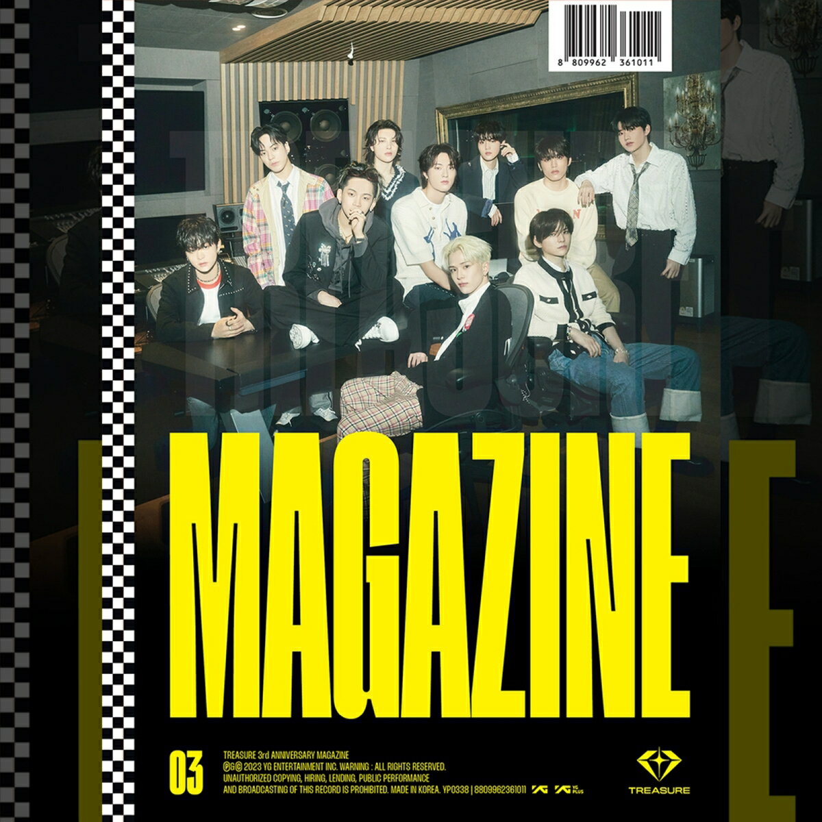 TREASURE - TREASURE 3rd ANNIVERSARY MAGAZINE