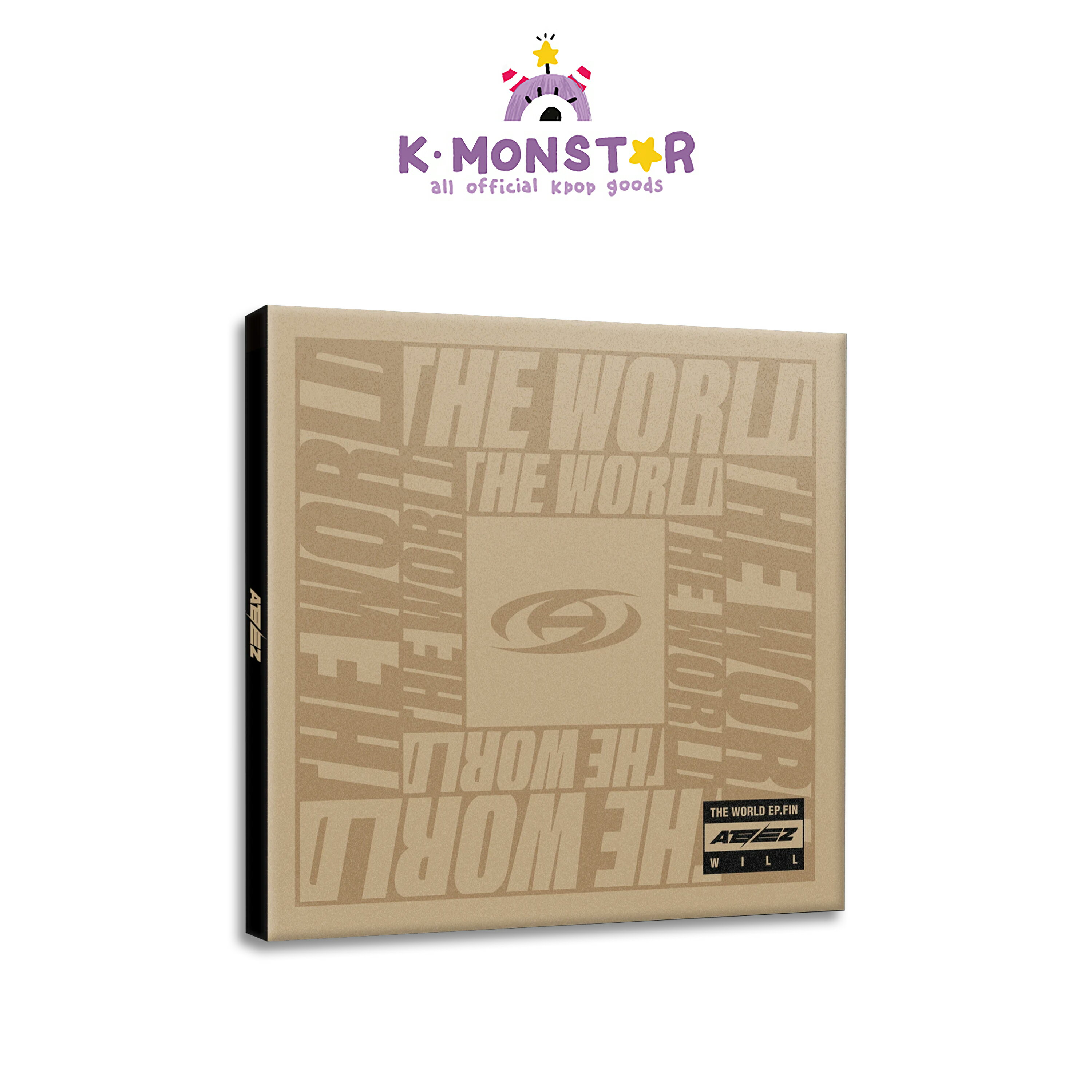 ATEEZ - THE WORLD EP.FIN : WILL(Digipak VER.) RANDOM1種 ALBUM APPLUMUSIC