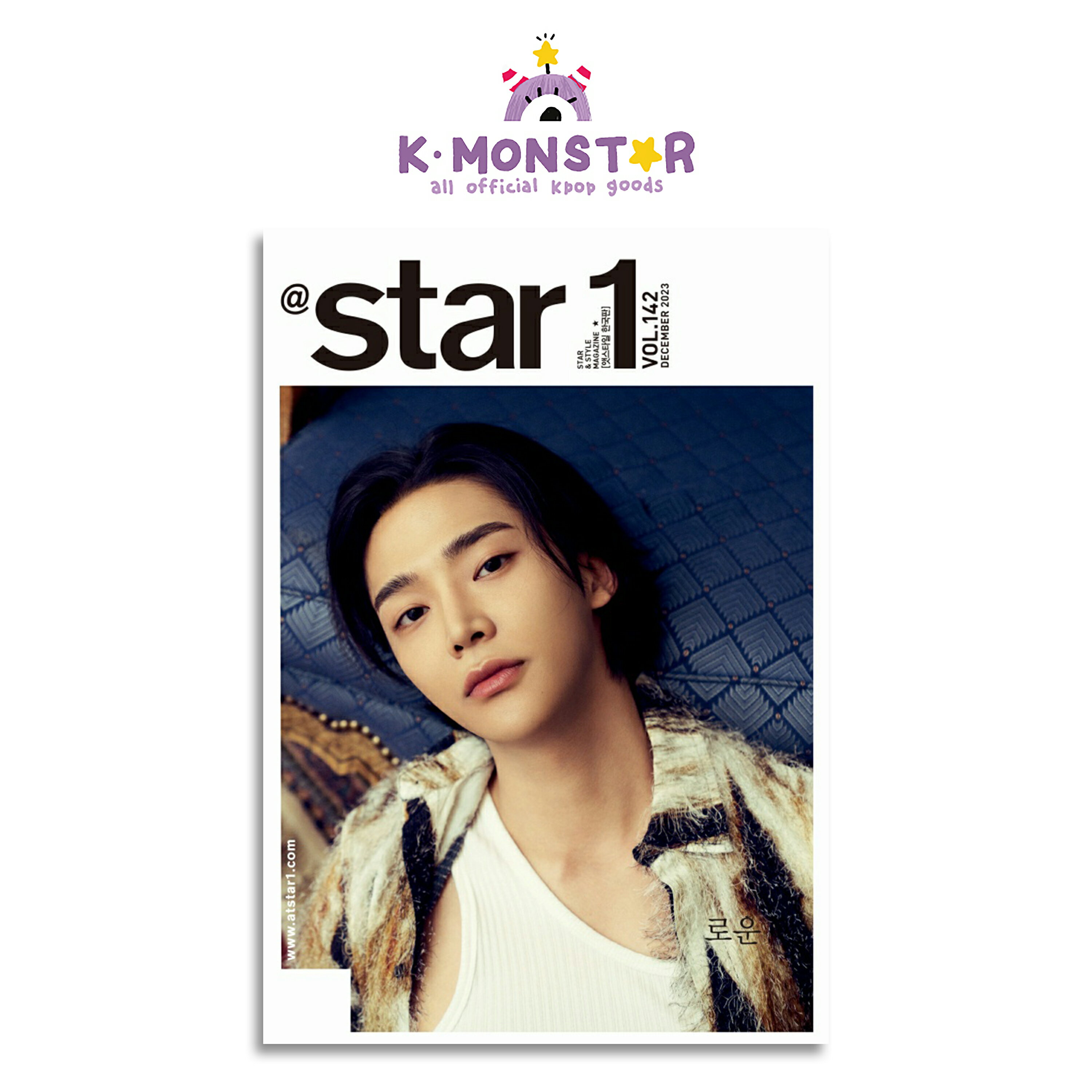 [դ]@star1 KOREA 2023ǯ 12 ROWOON ڹ񻨻 magazine ޥ