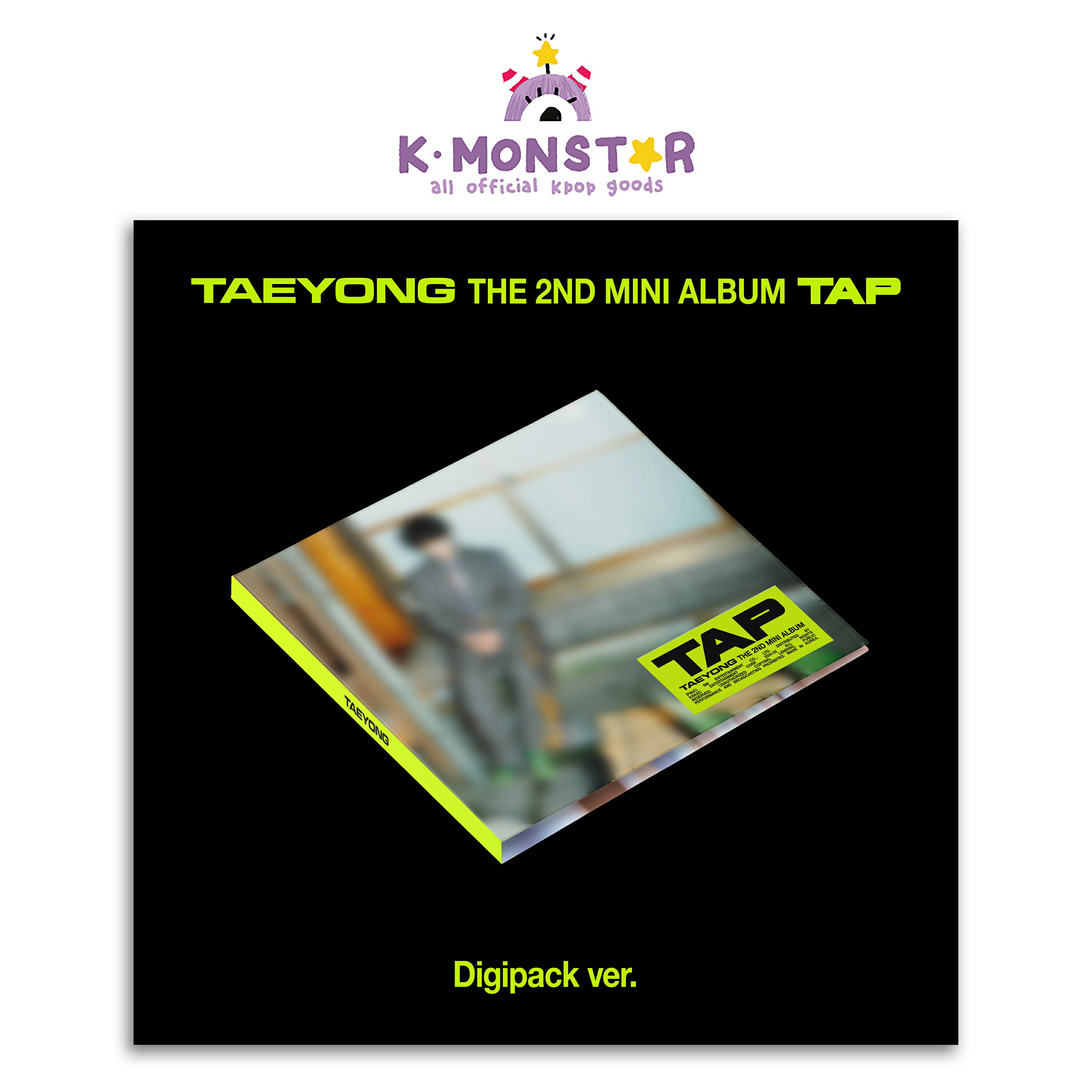 TAEYONG - TAP / 2ND MINI ALBUM (Digipack Ver.)