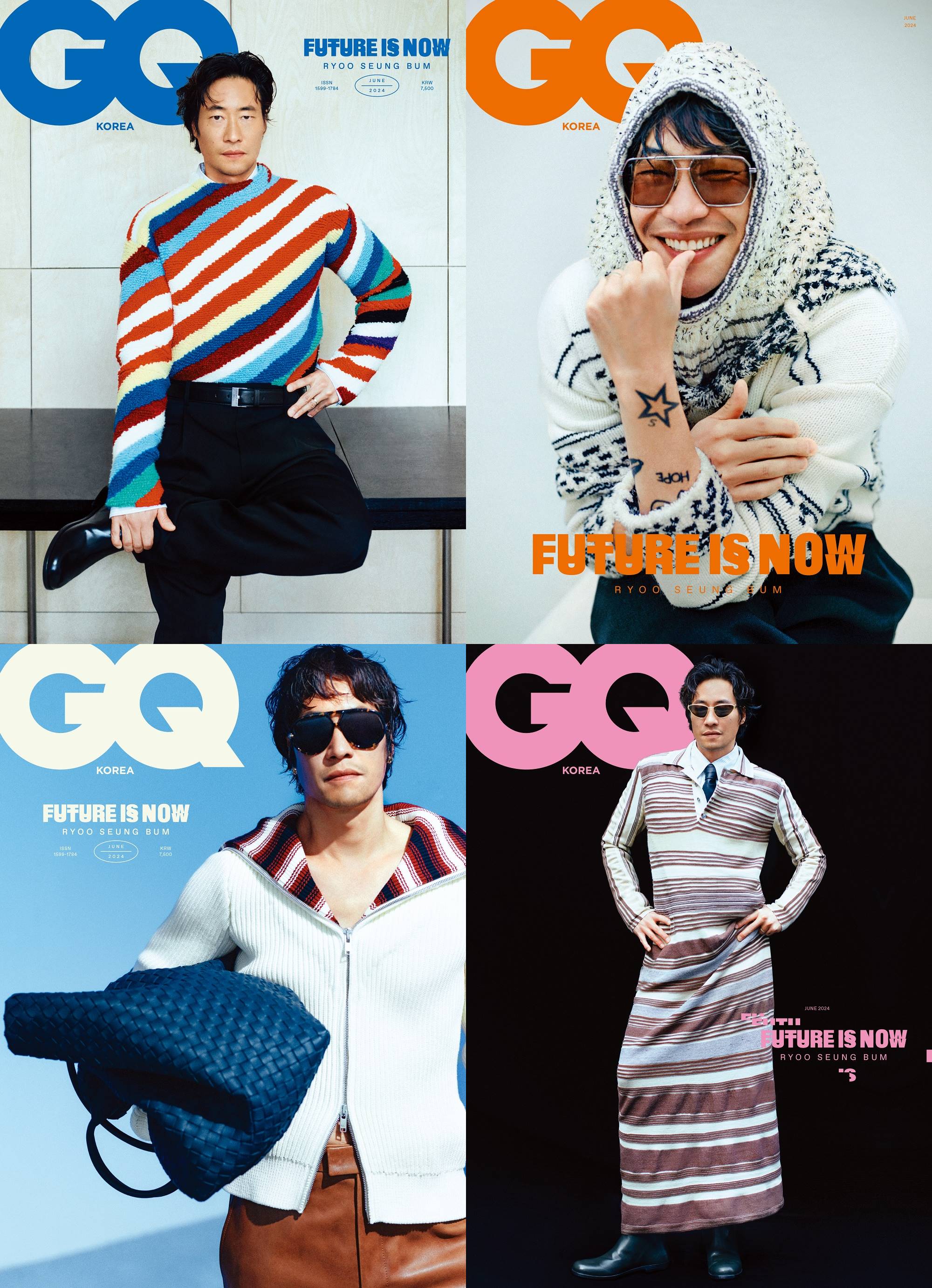 [和訳付き] GQ KOREA 2024年 6月号 RANDOM RYU SEUNGBOM MONSTA X I.M STAYC ISA 韓国雑誌 magazine マガジン