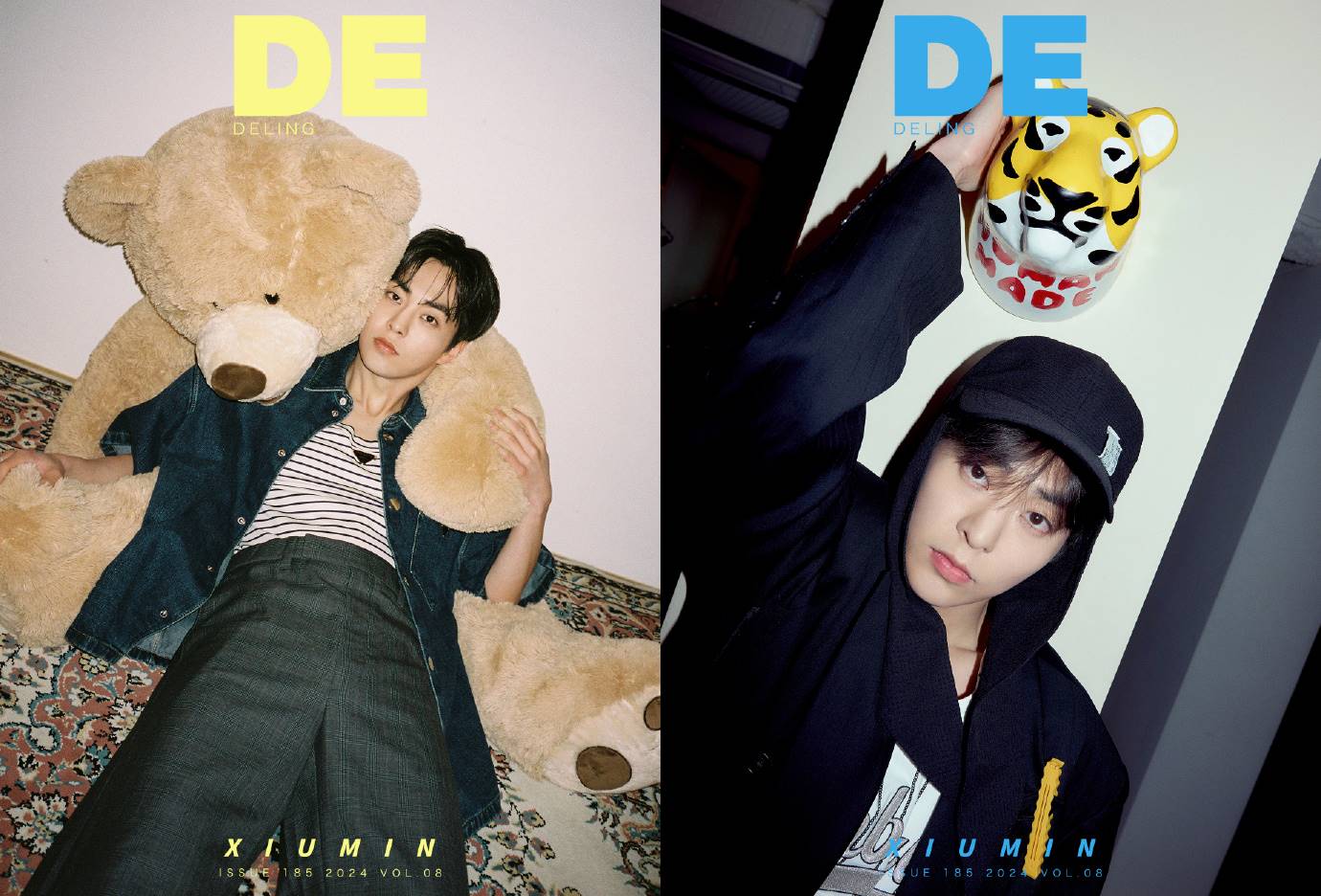 DELING issue 184 2024年 vol.08 XIUMIN 2種 韓国雑誌 magazine マガジン