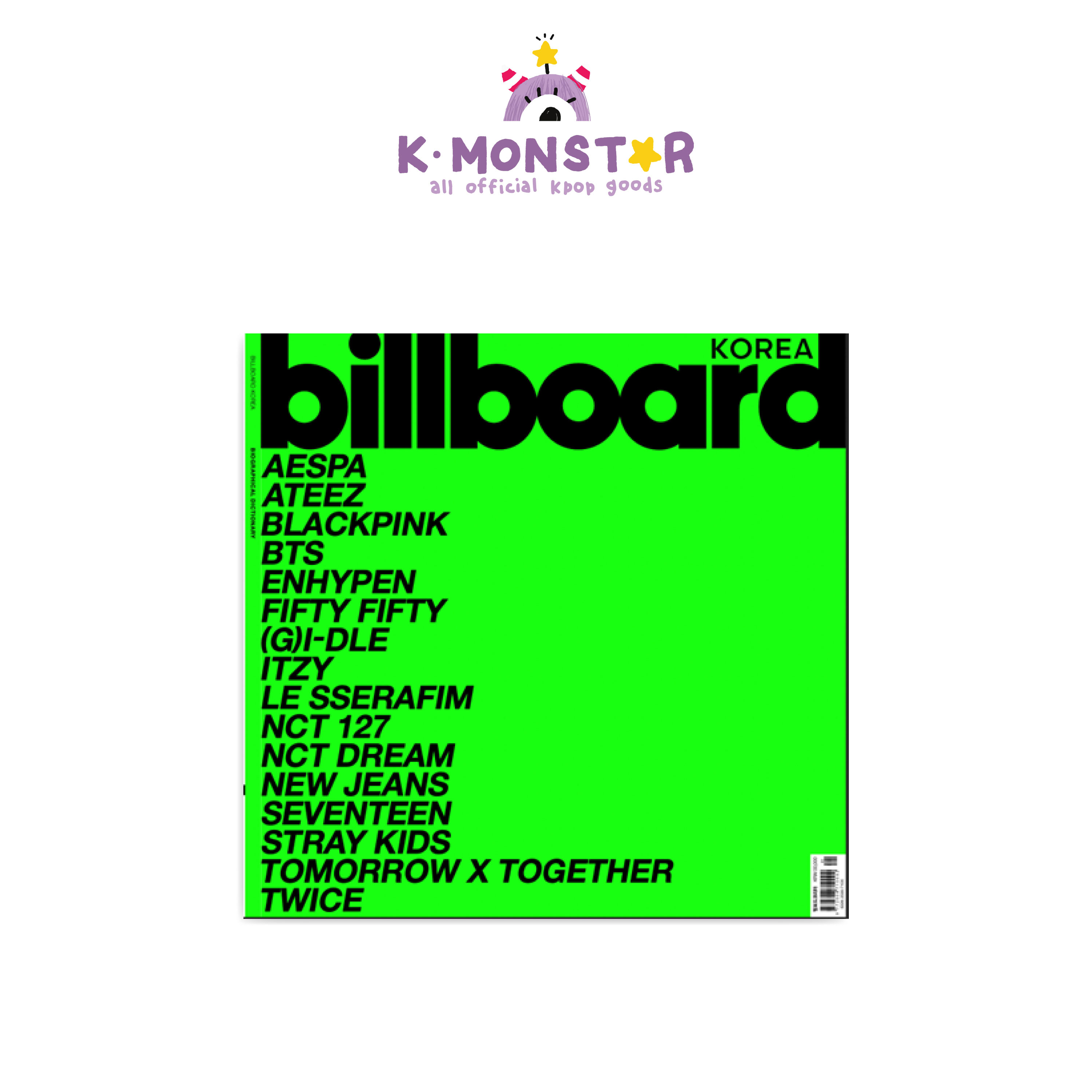 billboard KOREA K-POPアーティスト人名辞典 Biographical Dictionary