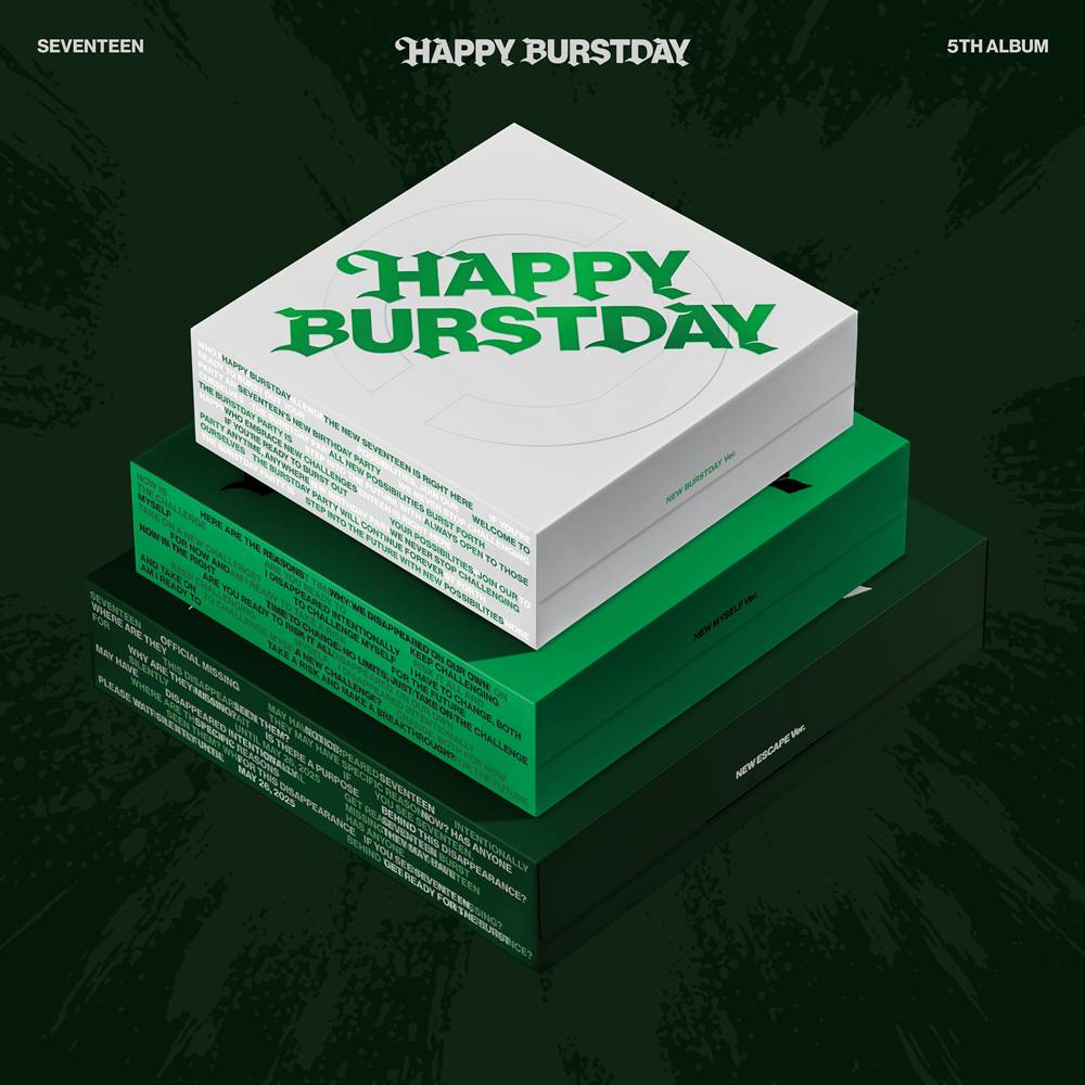 SEVENTEEN - HAPPY BURSTDAY / 5TH ALBUMのサムネイル