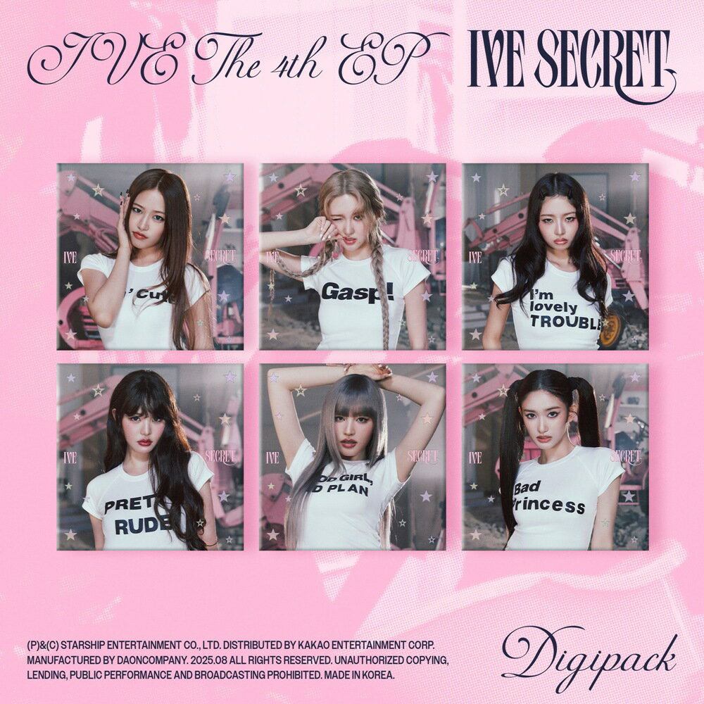 K-MONSTAR㤨[С] IVE - IVE SECRET / 4TH EP ALBUM (Digipack ver. 6פβǤʤ2,690ߤˤʤޤ