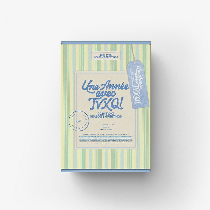 TVXQ! 2026 SM ARTIST SEASONS GREETINGSのサムネイル