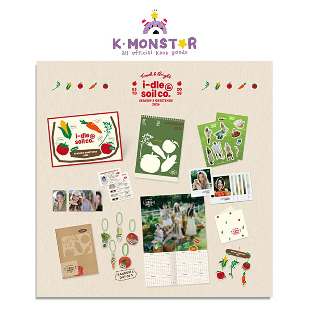 [特典] i-dle - 2026 SEASON'S GREETING [i-dle & Soil Co.] APPLEMUSIC