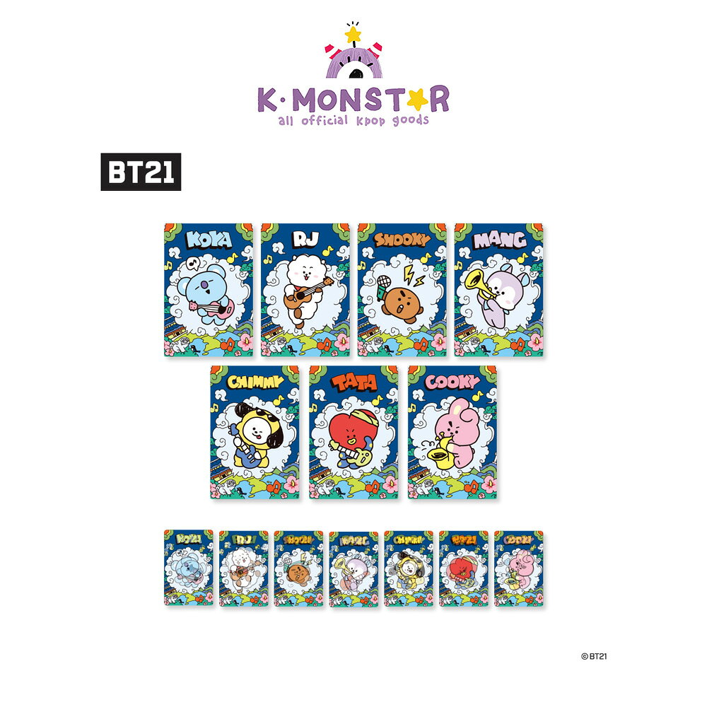 [当店特典] BT21 LENTICULAR CARD SET