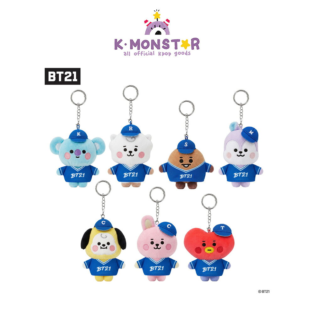 [당점 특전] BT21 FINGER DOLL KEYRING