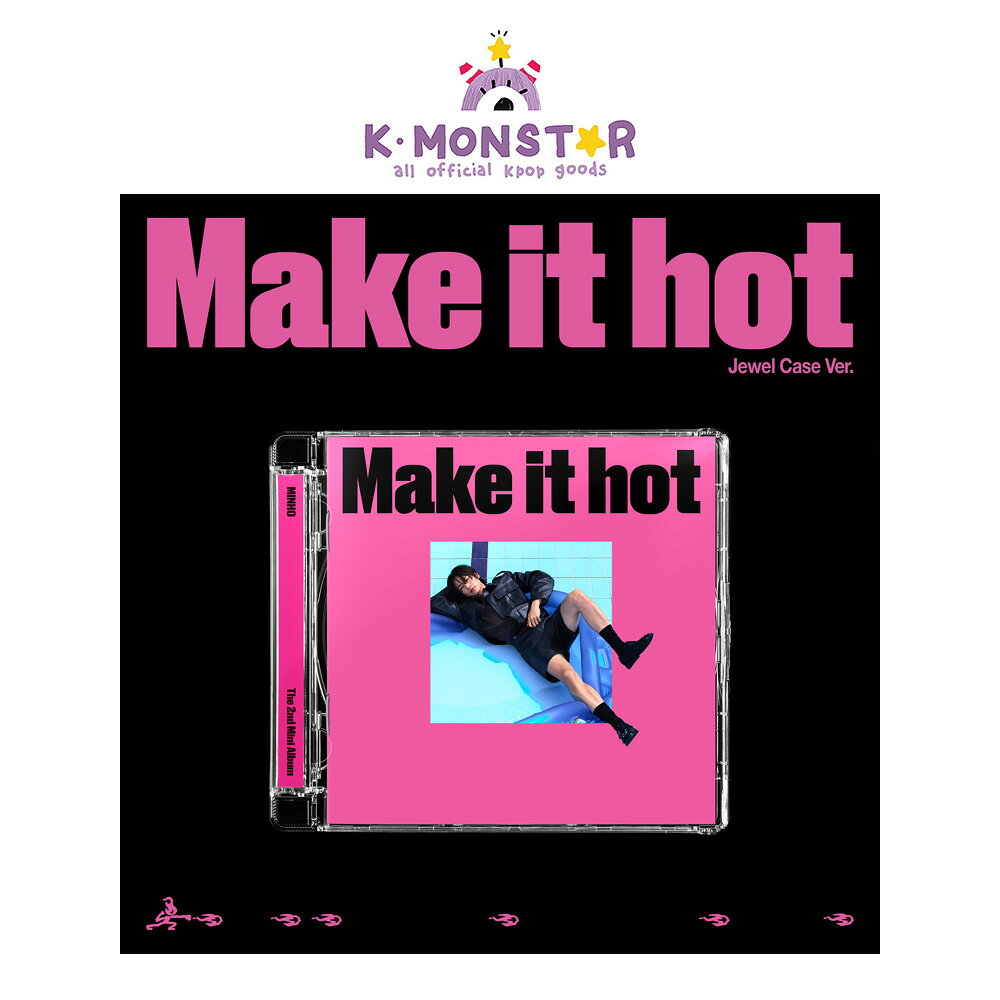 [当店特典] MINHO - Make it hot / 2nd Mini Album (Jewel Case Ver.)