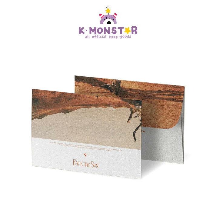 ・当店でご購入された商品は、原則として、「個人輸入」としての取り扱いになり、全て韓国からお客様のもとへ直送されます。 ・個人輸入される商品は、全てご注文者自身の「個人使用・個人消費」が前提となりますので、ご注文された商品を第三者へ譲渡・転売することは法律で禁止されております。 ・通関時に関税・輸入消費税が課税される可能性があります。課税額はご注文時には確定しておらず、通関時に確定しますので、商品の受け取り時に着払いでお支払いください。 詳細はこちらご確認下さい。 ＊色がある場合、モニターの発色の具合によって実際のものと色が異なる場合がある。 返品、交換、返金等の不具合による返金要請は、全体が編集されたUNBOX映像が必要です。フルショットの角度から映像撮影をお願いします。 ケース、パッケージの傷、軽微な損傷及び変色は損傷した製品とはみなされません。 配送のために提供された住所が間違って配送に失敗した場合は、返金または再配送は行われません。 返品、交換、返金の要請は受領後7日以内にK-MONSTAR顧客サービスを通じて行う必要があります。 7日が過ぎた要請は拒否されます。 送料、関税手数料はいかなる場合で返金できません。 すべての要請は要求事項を満たす場合にのみ評価されます。 K-MONSTARはいつでも返品、交換、返金を拒否できる権利を保有しています。SEVENTEEN 4th Album FACE THE SUN - Weverse Albums ver. SEVENTEEN 4th Album FACE THE SUN - Weverse Albums ver. 12