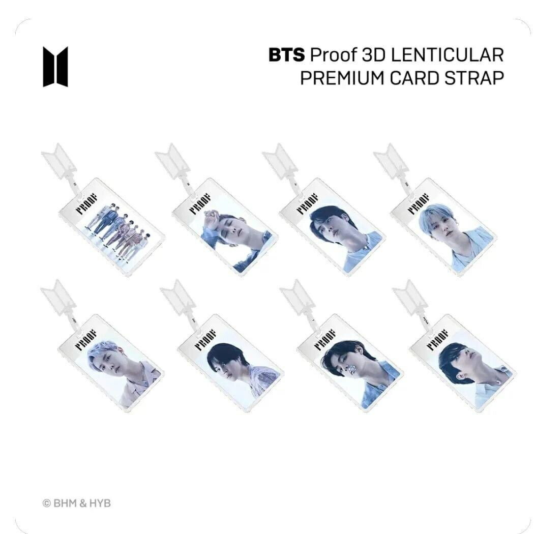 BTS Proof 3D LENTICULAR PREMIUM CARD STRAP
