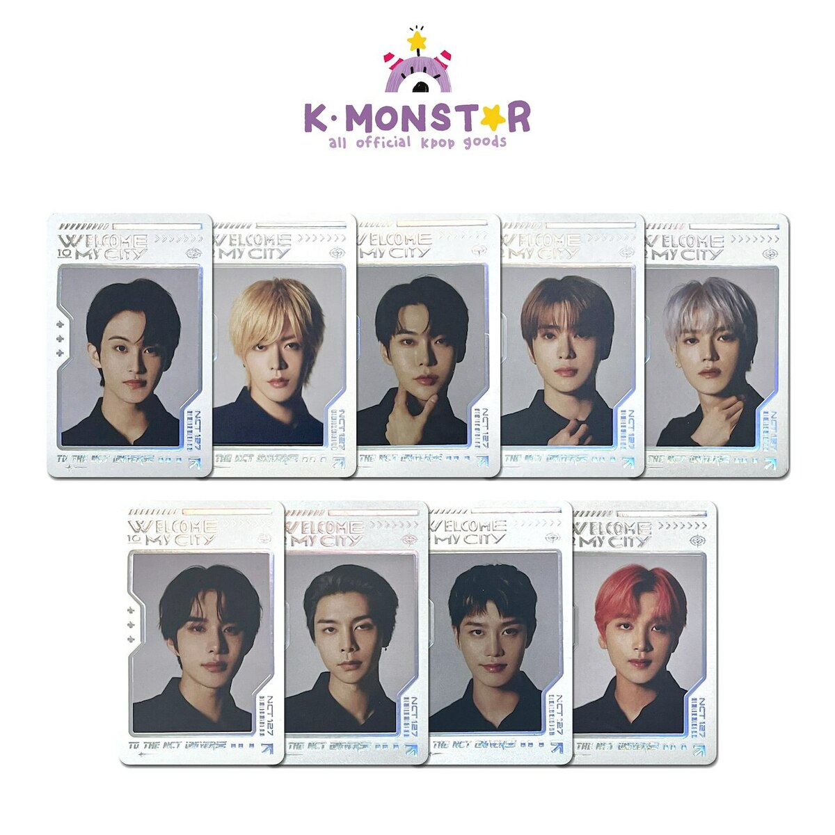 NCT 127 - WELCOME TO MY CITY SPECIAL PHOTO CARD スペシャルフォトカード