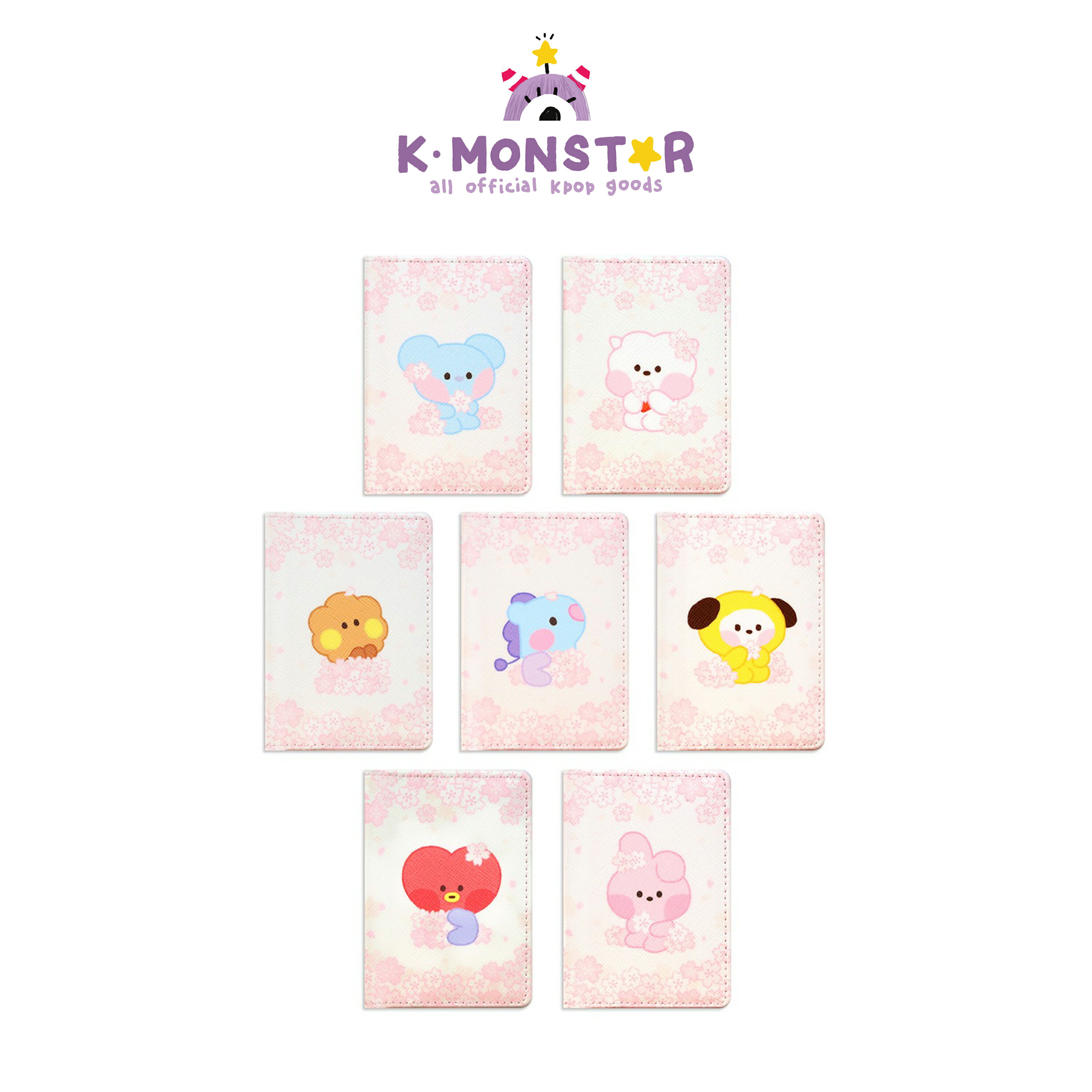 BT21 minini CARD CASE [CHERRY BLOSSOM]ミニニ カードケース[桜]