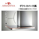 ARIAFINA(アリアフィーナ) レンジフード Side Nebula(サイドネブラ) 左壁付けタイプ 横壁取付タイプ ステンレス ダクトカバー付属 間口90...