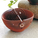 手造り 香炉 香鉢/ 彩小花 香鉢(大) /香り アロマ 癒やし リラックス インテリア プレゼント 贈り物