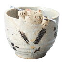 手造り 香炉 香鉢/ ネコ 香鉢 /香り アロマ 癒やし リラックス インテリア プレゼント 贈り物