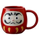 マグカップ コーヒーマグ 丸い かわいい 贈り物 使える達磨/ 達磨マグ（赤） /魔除け効果 病気や災難を妨げる