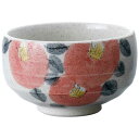 陶器 茶道具 茶器/ 赤津焼 赤椿抹茶碗 /贈り物 プレゼント 敬老の日 新築祝い 引き出物 母の日 父の日