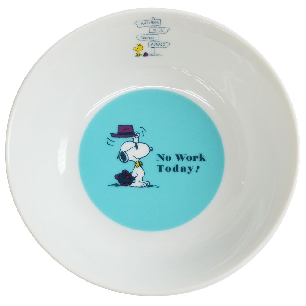 楽天美濃のちゃわん屋さん　古林恩羅院スヌーピー 小鉢 デザートボウル/ SNOOPY NOWORK エメラルド フルーツボウル /可愛い 贈り物 プレゼント 自分用 日常使い