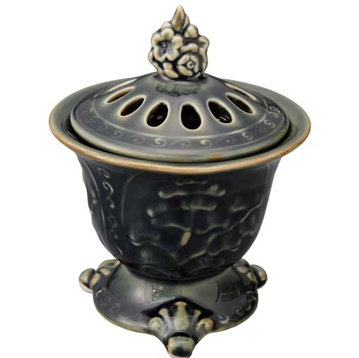 香炉 陶器/ 松竹梅香炉 /アロマ プレゼント 贈り物 箱入り 香炉 陶器/ 松竹梅香炉 /アロマ プレゼント 贈り物 箱入り