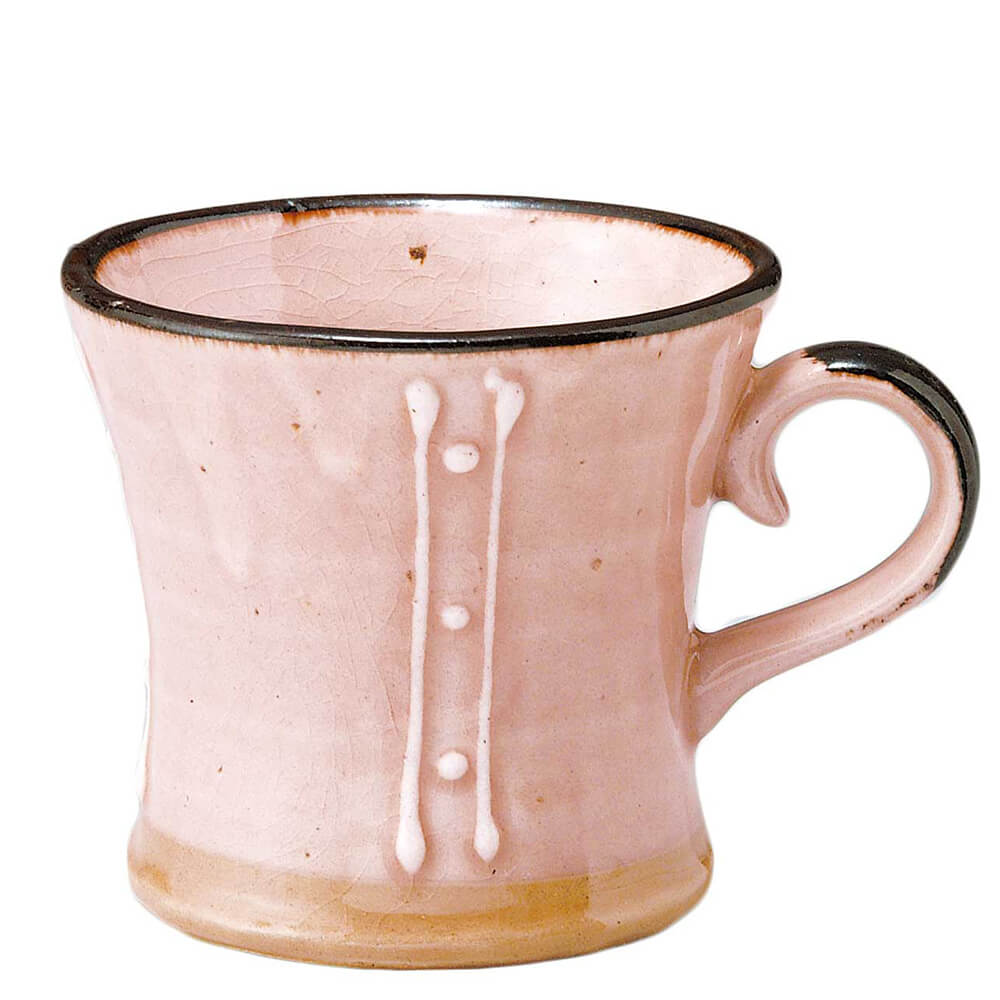 マグカップ おしゃれ/ カントリー マグ（ピンク） /陶器 おしゃれ ギフト プレゼント 贈り物 カフェ