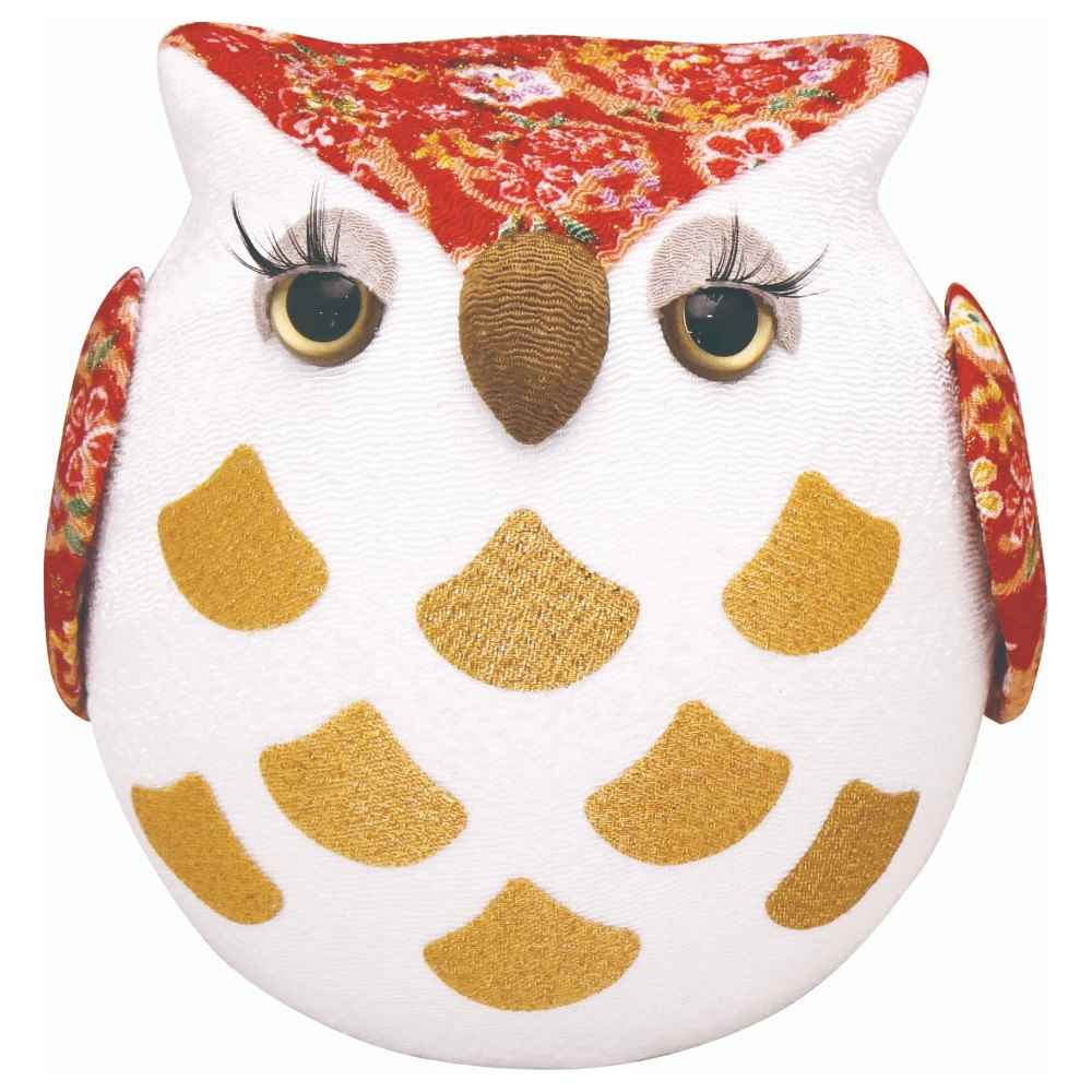 フクロウ 置物 梟 小さい つけまつげ/ まつげのホウ /小さい 可愛い 自分用 プレゼント用