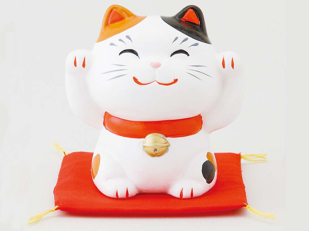 楽天市場】招き猫 両手上げの通販