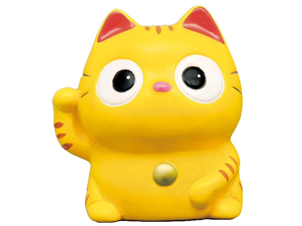 ぱっちりおめめ招き猫　とら