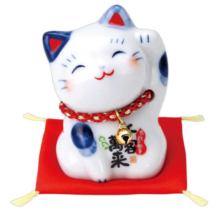樂天商城 - 染錦ひとまねき猫(鈴付）