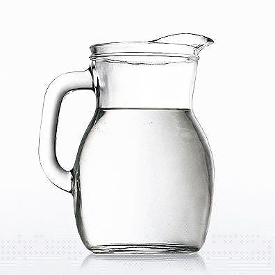 ピッチャー カラフェ デキャンタ 水差し 卓上ポット ガラス/ ビストロ 1200cc /居酒屋 カフェ レストラ..