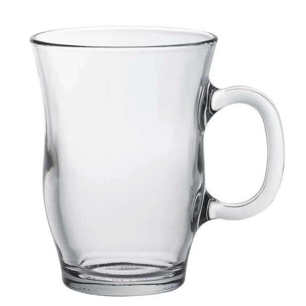 熱湯 電子レンジ 食洗機OK ガラス マグカップ 強化/ デュラレックス DURALEX エッフェルマグ 250cc /業..