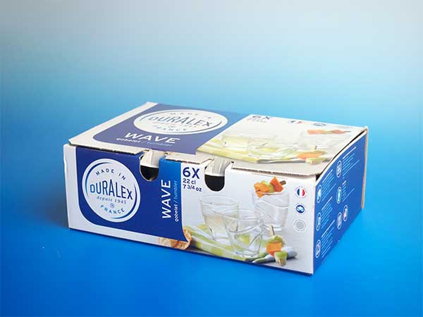 コップ 強化/ デュラレックス DURALEX ウェーブ220cc■内箱入り6個セット■ /業務用 家庭用 お酒 ジュー..