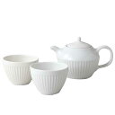 ラッピング無料 ギフト/ Shinogi 茶器セット(アイボリー) /贈り物 プレゼント 敬老の日 新築祝い 引き出物 母の日 父の日