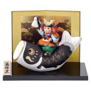 五月人形 コンパクト 陶器 小さい 鯉のぼり/ 錦彩鯉のぼり大将 /こどもの日 端午の節句 初夏 お祝い 贈り物 プレゼント