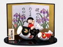 五月人形 コンパクト 陶器 小さい 鯉のぼり/ 錦彩鯉のぼり金太郎(緋鯉付) /こどもの日 端午の節句 初夏 お祝い 贈り物 プレゼント